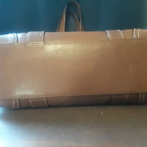 Vintage Coach Tan Tote and wallet - Picture 6 of 12